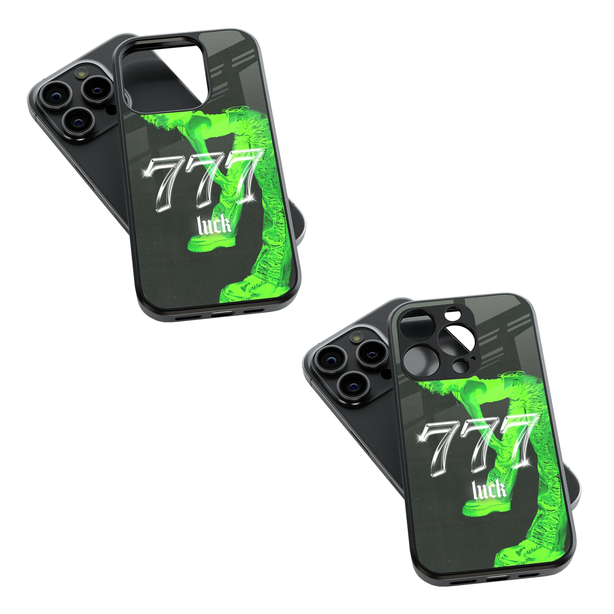 Trendy Glass Back Mobile Case for iPhone, Samsung, Redmi, OnePlus, Google Pixel, Motorola