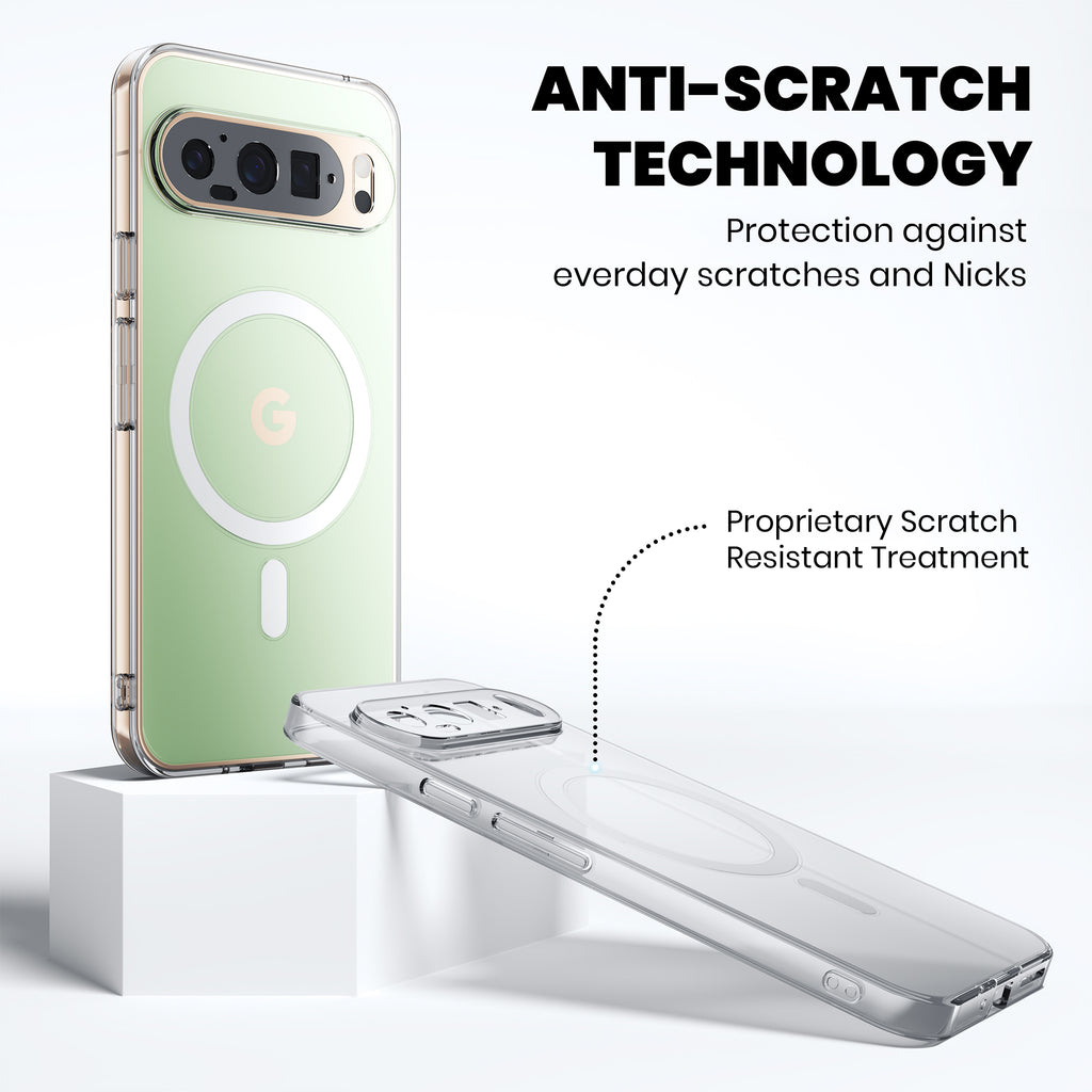 Anti Yellow Magsafe Clear Case for Google Pixel 10
