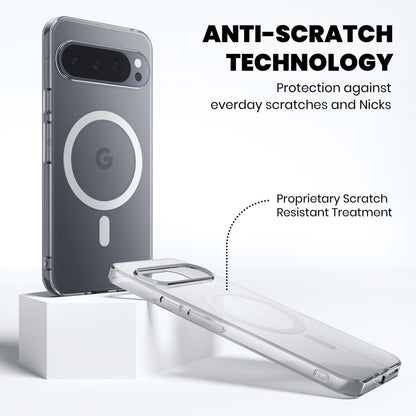 Anti Yellow Magsafe Clear Case for Google Pixel 9 Pro