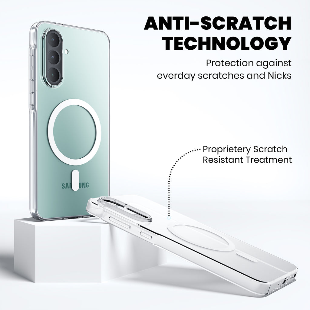 Anti Yellow Magsafe Clear Case for Motorola Edge 50 Fusion