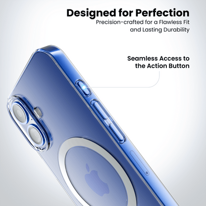 Anti Yellow Magsafe Clear Case for iPhone 16 Plus