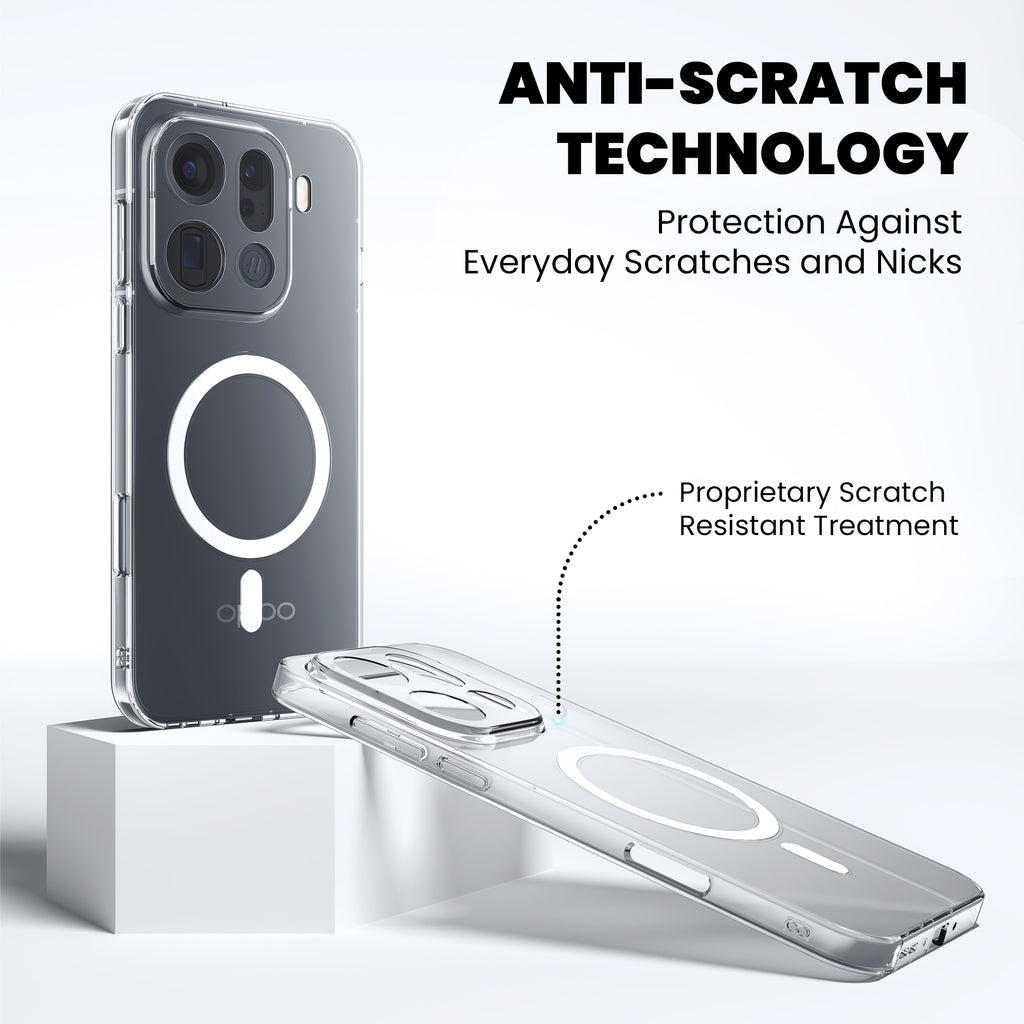 Anti Yellow Magsafe Clear Case for Oppo K13X 5G