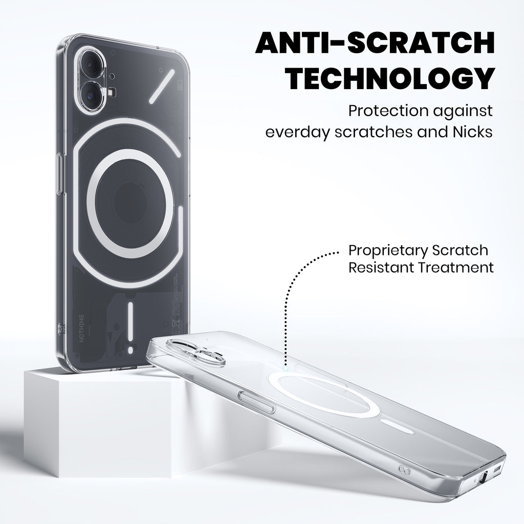 Anti Yellow Magsafe Clear Case for Nothing Phone 1