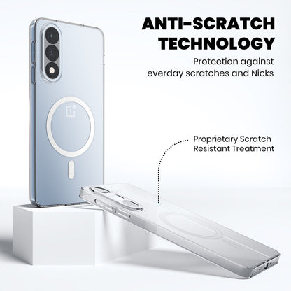 Anti Yellow Magsafe Clear Case for OnePlus Nord 5