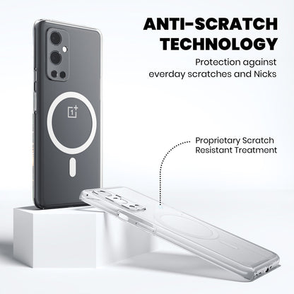 Anti Yellow Magsafe Clear Case for OnePlus 9R