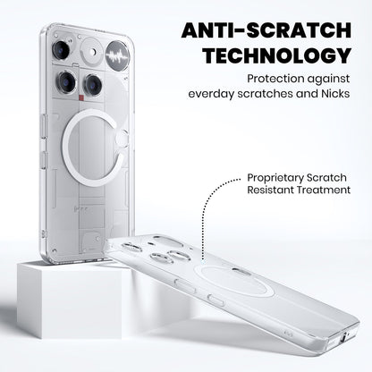 Anti Yellow Magsafe Clear Case for Nothing Phone 3