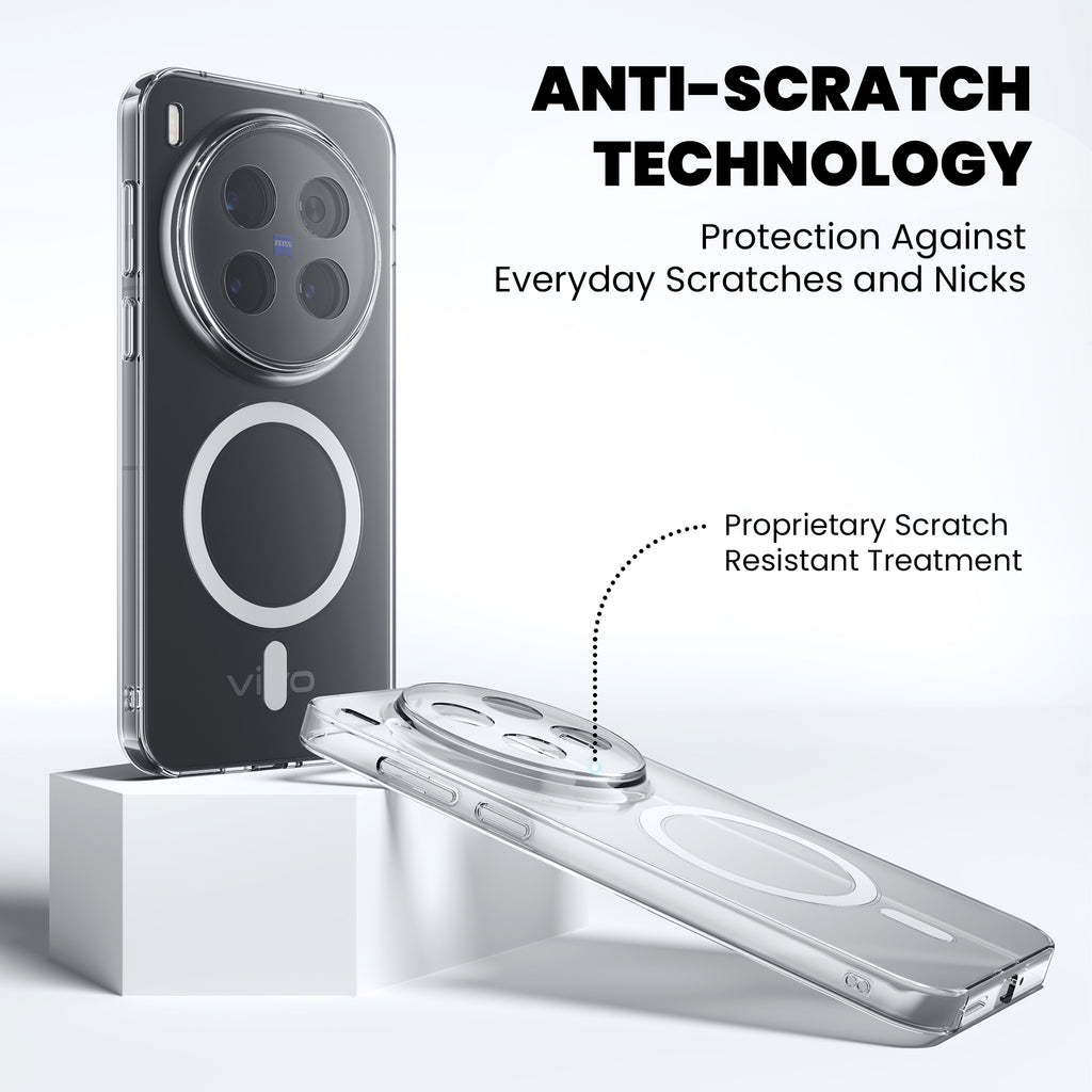 Anti Yellow Magsafe Clear Case for Vivo X300