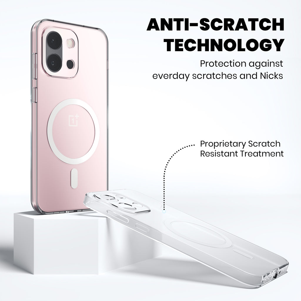 Anti Yellow Magsafe Clear Case for OnePlus 13s 5G