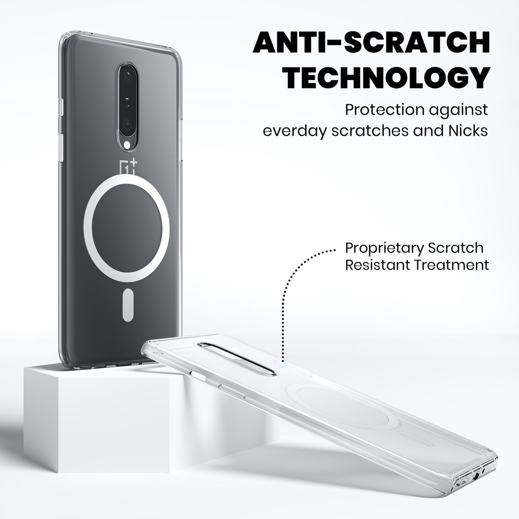 Anti Yellow Magsafe Clear Case for OnePlus 7 Pro