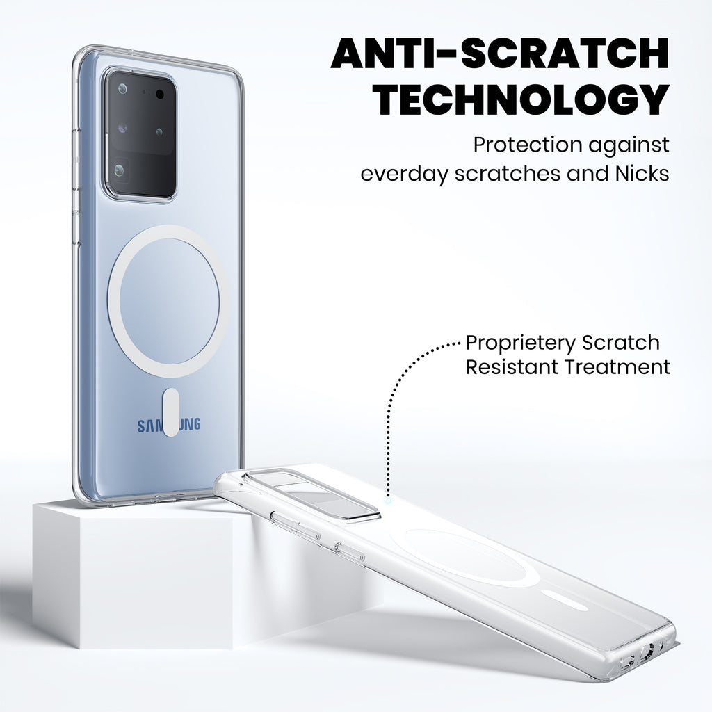 Anti Yellow Magsafe Clear Case for Samsung Galaxy A23