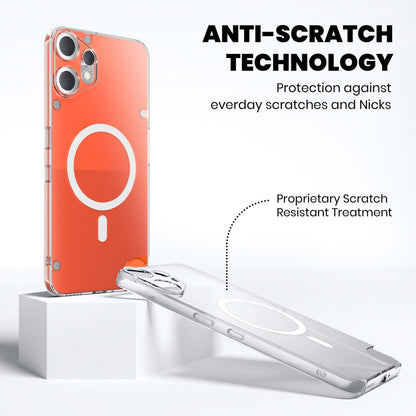 Anti Yellow Magsafe Clear Case for CMF Nothing Phone 1