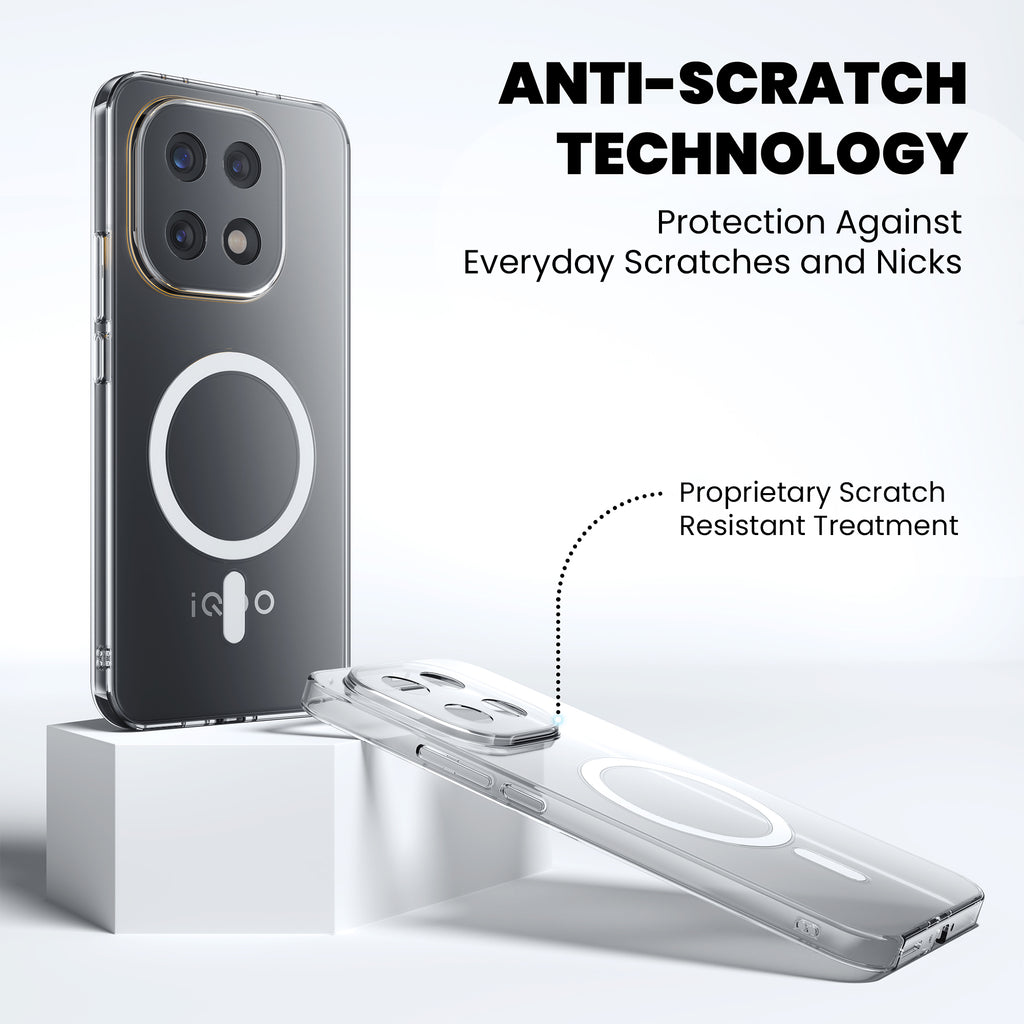 Anti Yellow Magsafe Clear Case for IQOO Neo Z10R
