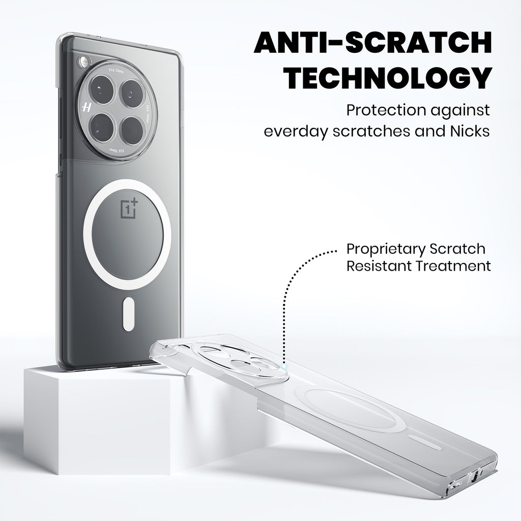 Anti Yellow Magsafe Clear Case for OnePlus 11R