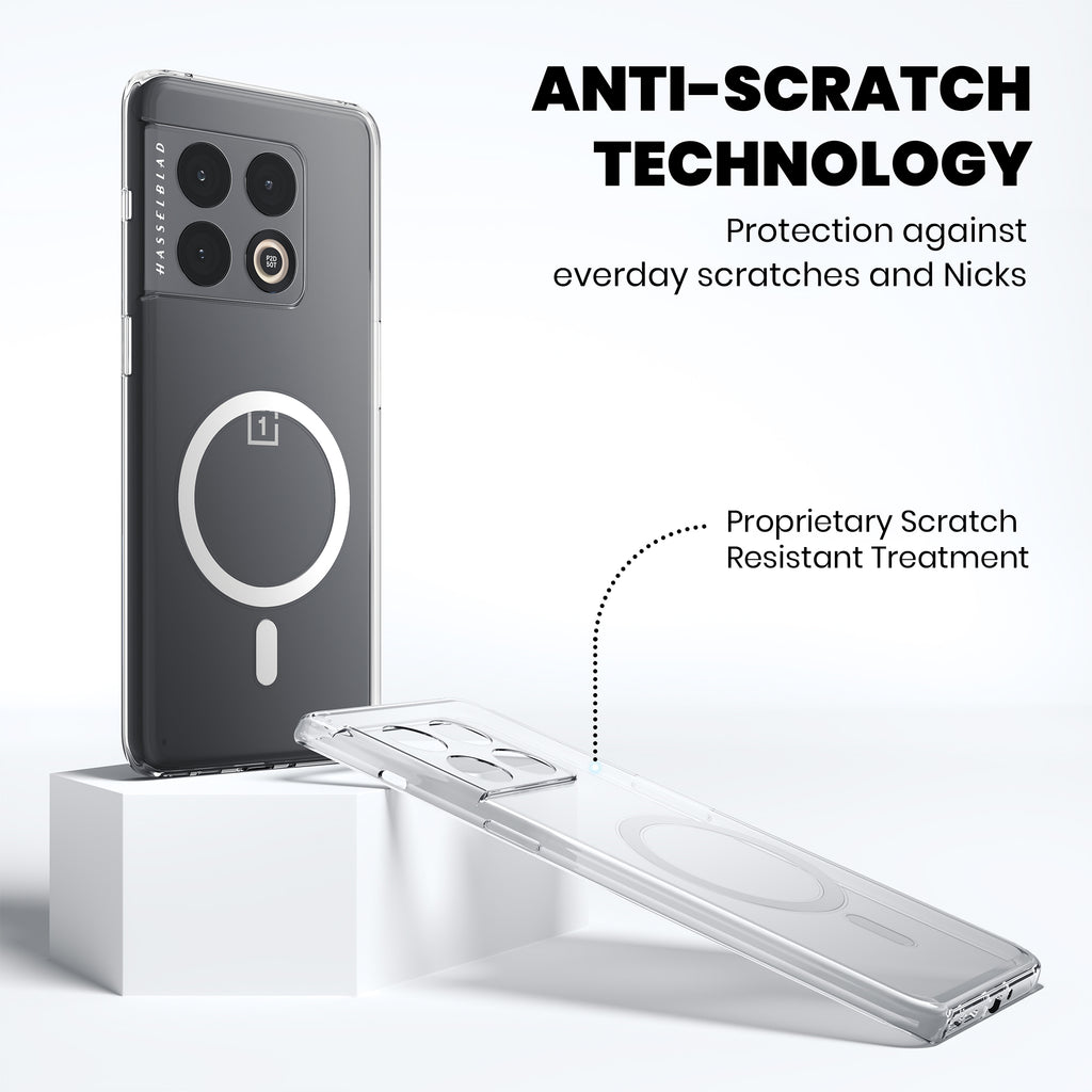 Anti Yellow Magsafe Clear Case for Oneplus 10T