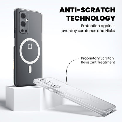 Anti Yellow Magsafe Clear Case for OnePlus 7T