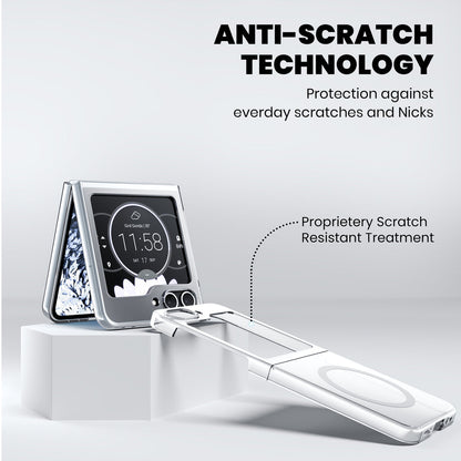 Anti Yellow Magsafe Clear Case for Samsung  Galaxy Z Flip 4