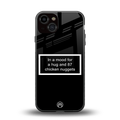 87 chicken nuggets black edition back phone cover | glass case for iphone 13