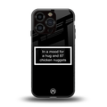 87 chicken nuggets black edition back phone cover | glass case for iphone 16 pro
