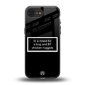 87 chicken nuggets black edition back phone cover | glass case for iphone 16e