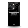 87 chicken nuggets black edition back phone cover | glass case for oneplus nord 3