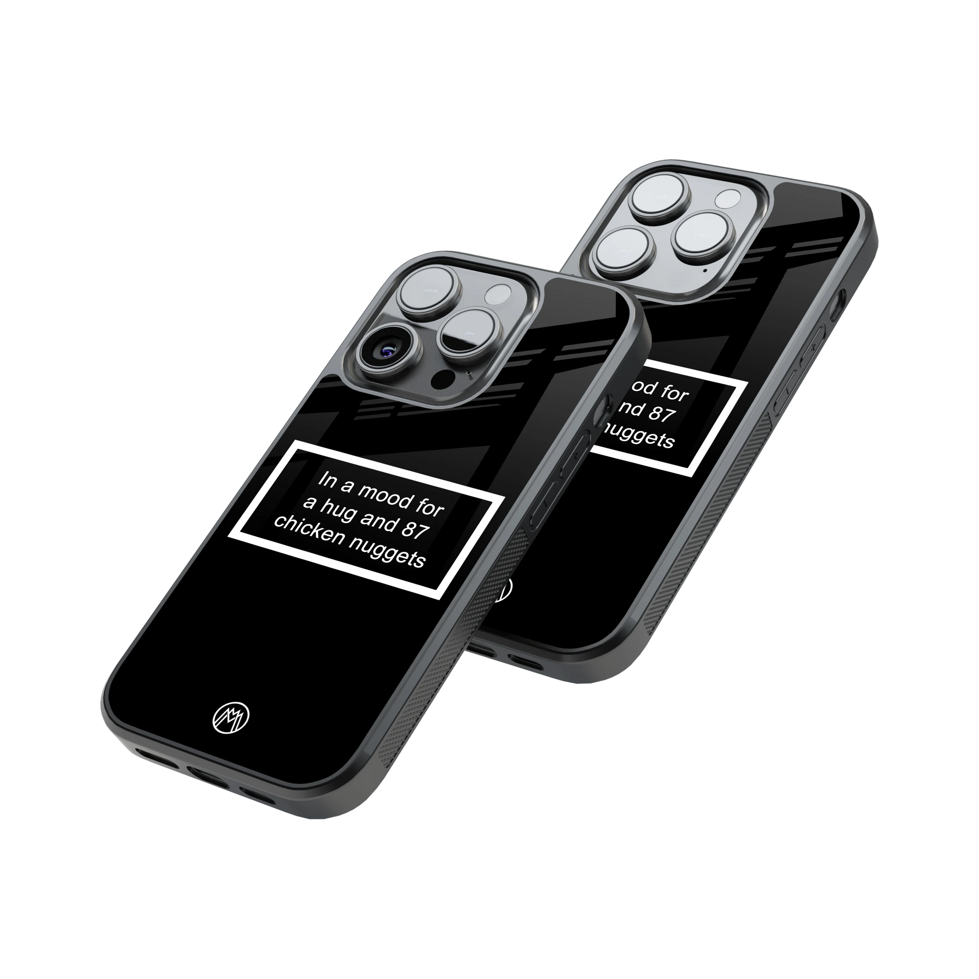 Protective Glass Back Phone Case Compatible with iPhone, Samsung, OnePlus, Pixel & More
