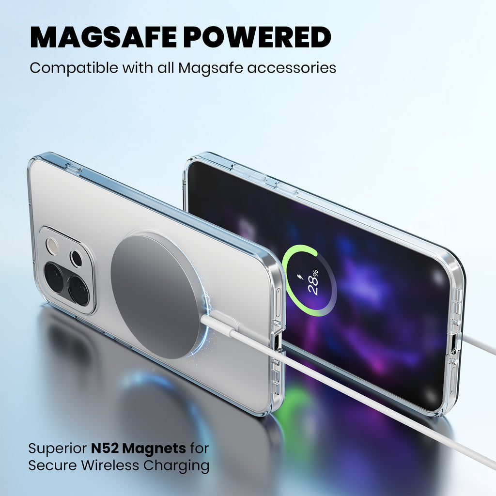 Anti Yellow Magsafe Clear Case for OnePlus 15