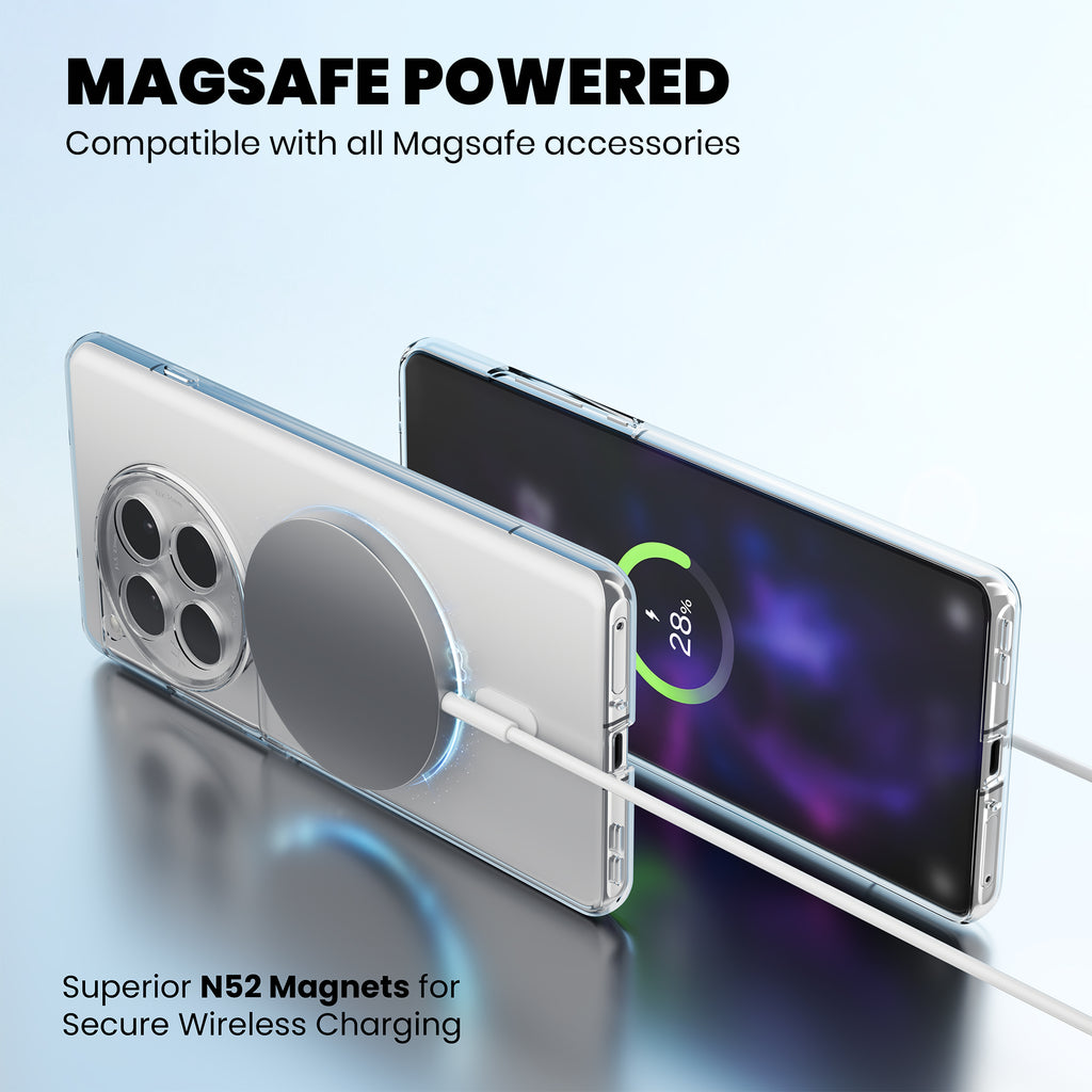 Anti Yellow Magsafe Clear Case for OnePlus 12R