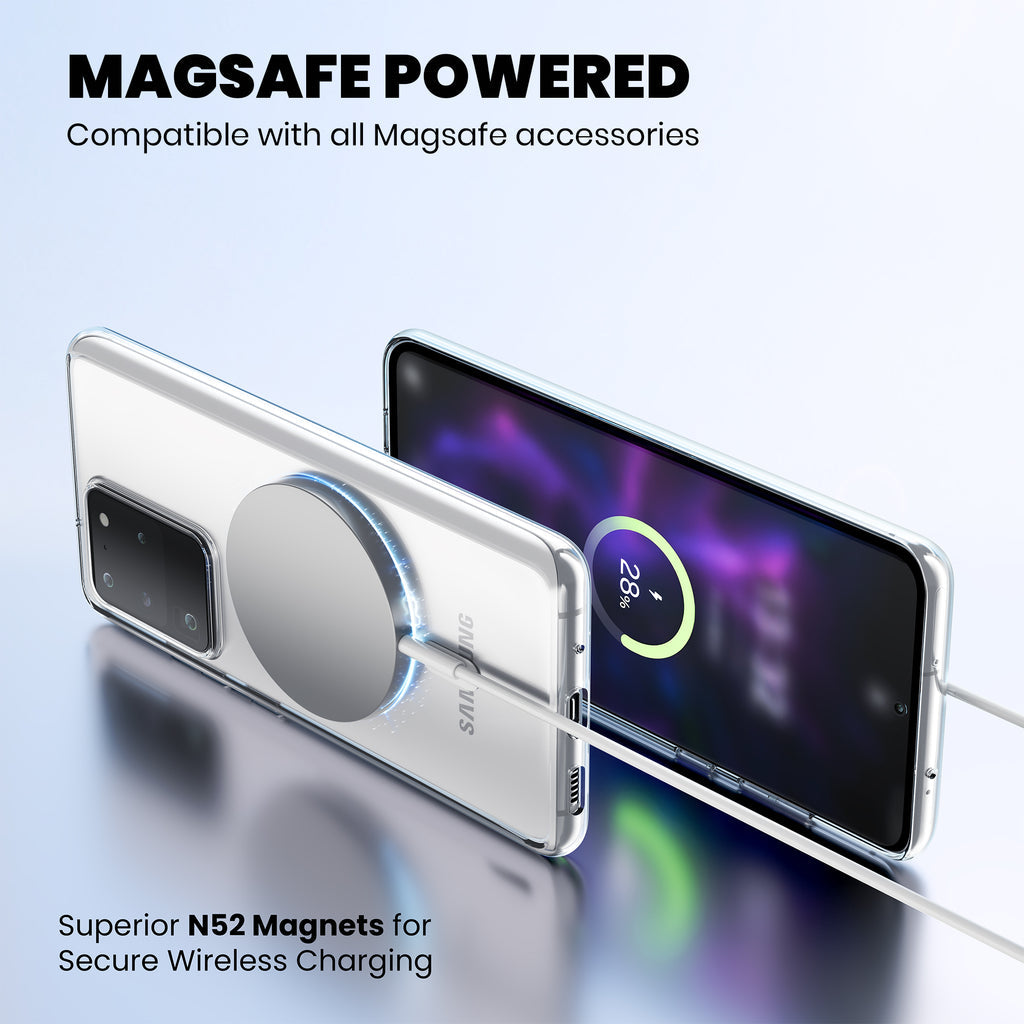 Anti Yellow Magsafe Clear Case for Samsung Galaxy A23