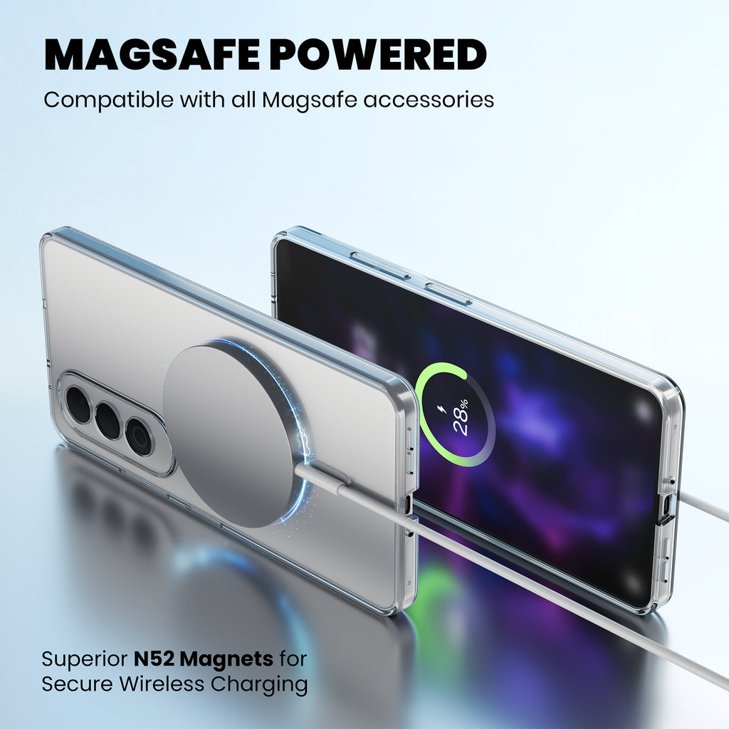 Anti Yellow Magsafe Clear Case for Oneplus Nord Ce 4 Lite