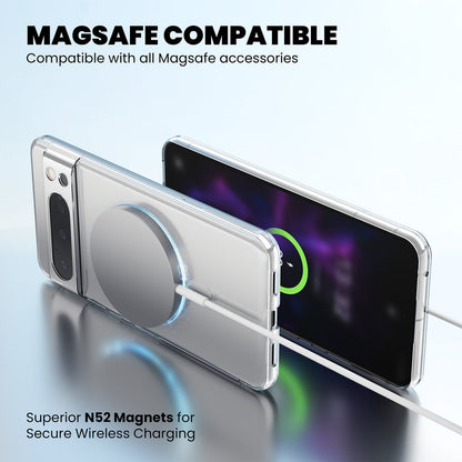 Anti Yellow Magsafe Clear Case for Google Pixel 8 Pro