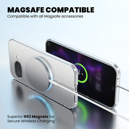 Anti Yellow Magsafe Clear Case for Google Pixel 9A