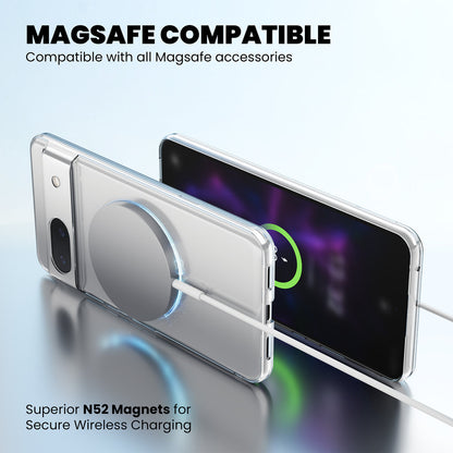 Anti Yellow Magsafe Clear Case for Google Pixel 6a