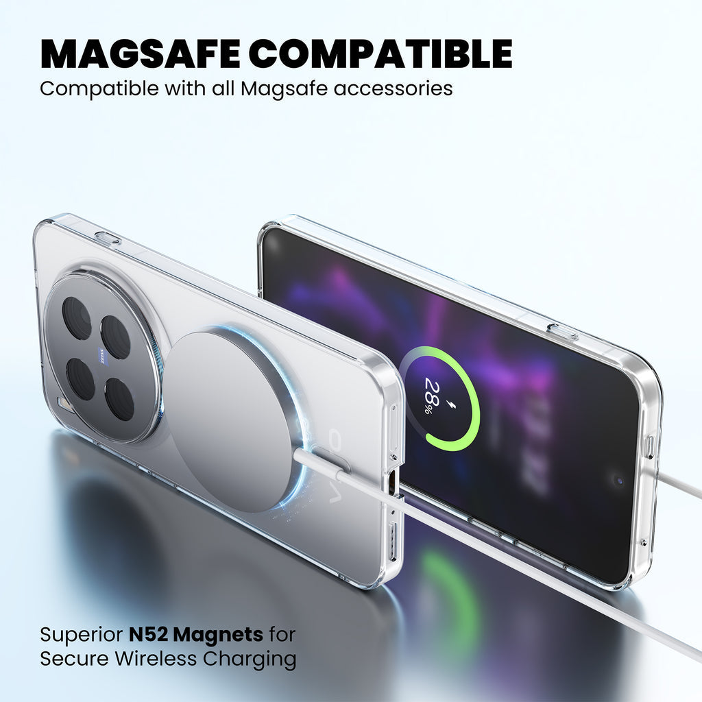 Anti Yellow Magsafe Clear Case for Vivo X300