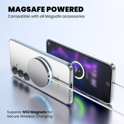 Anti Yellow Magsafe Clear Case for Samsung Galaxy S24 FE