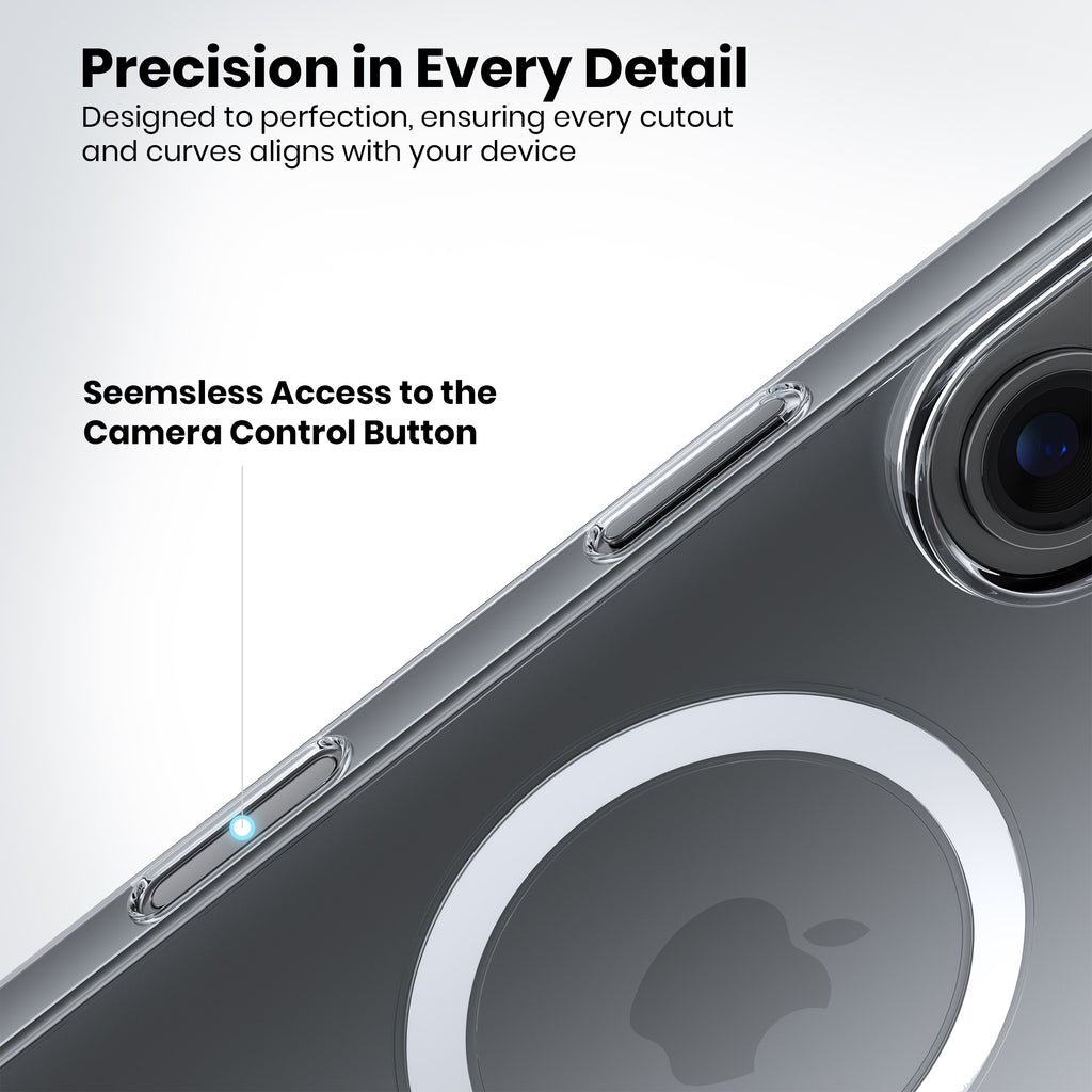 Anti Yellow Magsafe Clear Case for iPhone 17