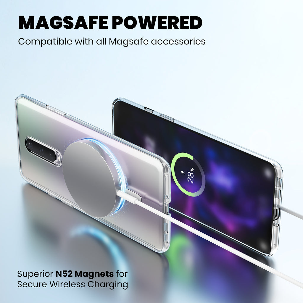 Anti Yellow Magsafe Clear Case for OnePlus 6