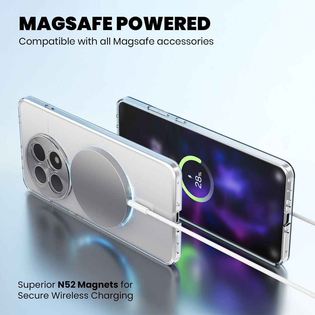 Anti Yellow Magsafe Clear Case for OnePlus 13