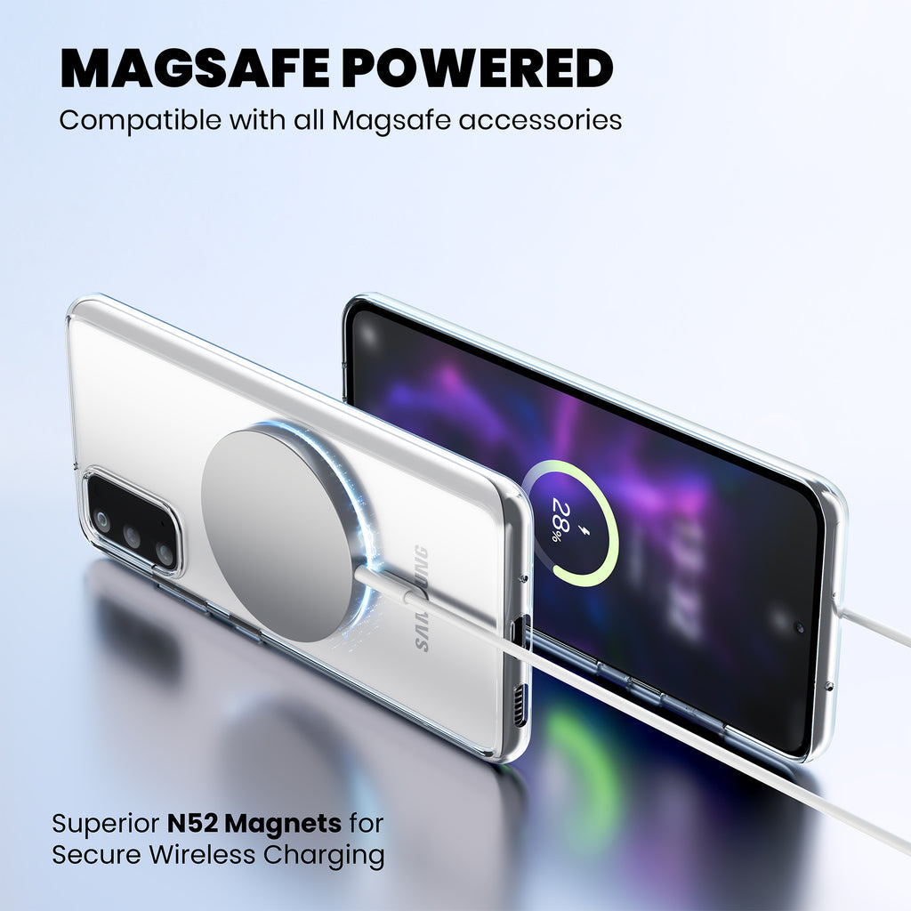 Anti Yellow Magsafe Clear Case for Samsung Galaxy S20 FE