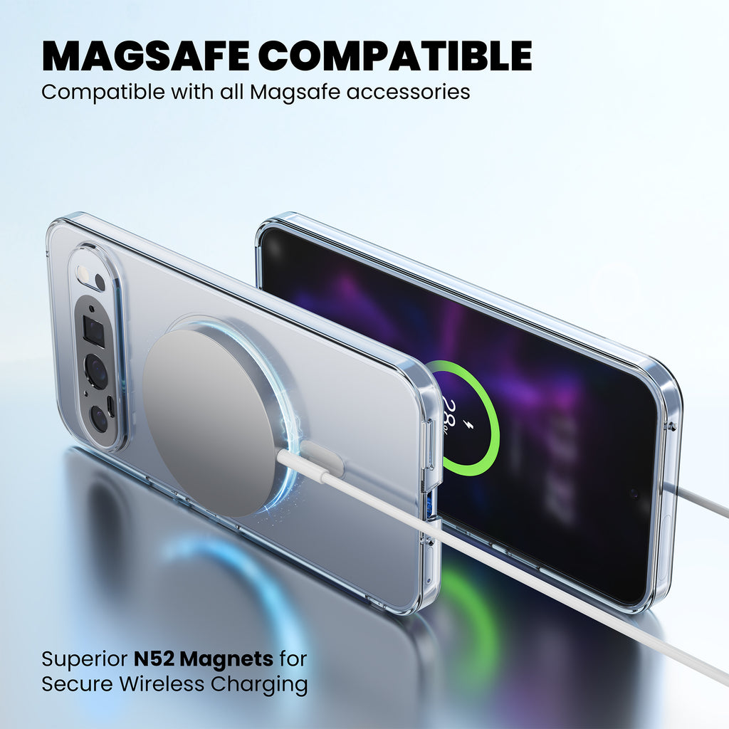 Anti Yellow Magsafe Clear Case for Google Pixel 10