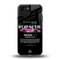 911 drifting club back phone cover | glass case for iphone 13 mini