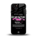 911 drifting club back phone cover | glass case for iphone 13