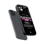 911 drifting club back phone cover | glass case for iphone 14 plus