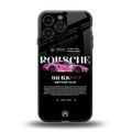 911 drifting club back phone cover | glass case for iphone 16 pro max