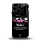 911 drifting club back phone cover | glass case for iphone 16 pro max