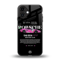 911 drifting club back phone cover | glass case for iphone 16
