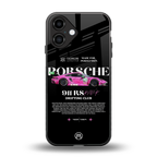 911 drifting club back phone cover | glass case for iphone 16