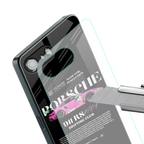 911 drifting club back phone cover | glass case for iphone 16e