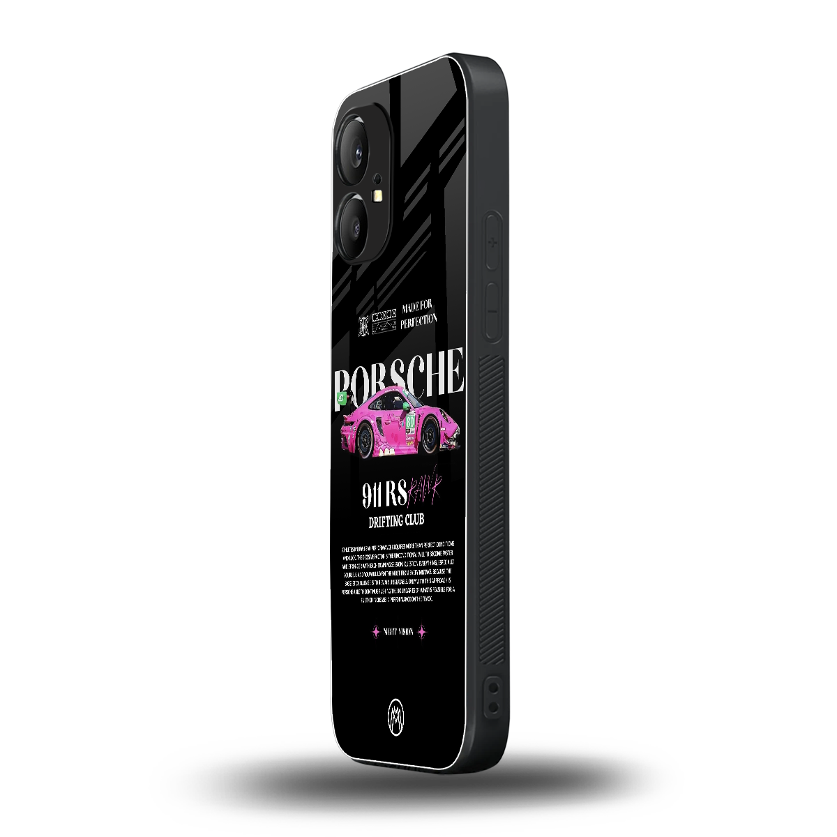911 drifting club back phone cover | glass case for nothing phone 1