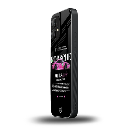 911 drifting club back phone cover | glass case for nothing phone 1