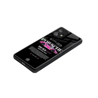 911 drifting club back phone cover | glass case for nothing phone 1